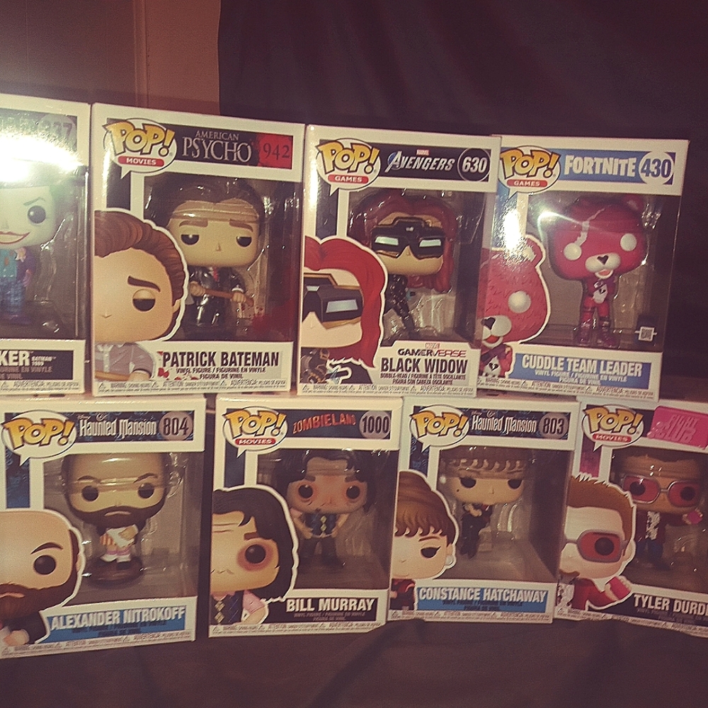 POP FIGURINES.